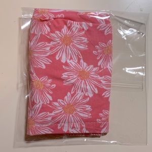Pink Daisy Scrub Cap